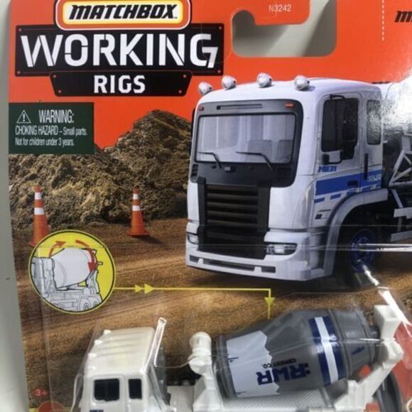 Matchbox Working Rigs Cement King HD Metal NIB. - Picture 2 of 6